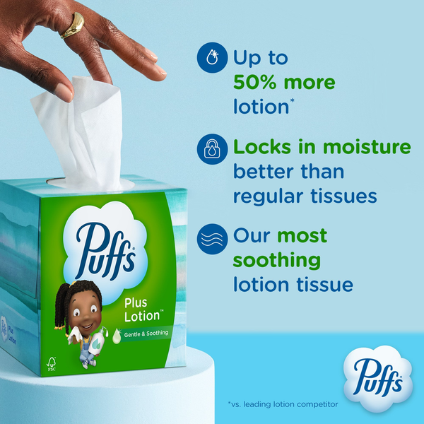 Puffs Lotion Facial Tissues  DestGlow