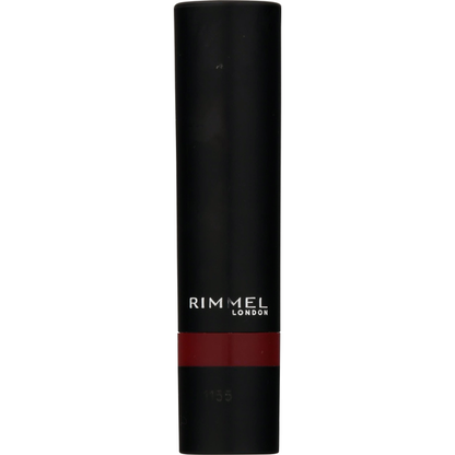 Rimmel London Lipstick, Lasting Finish, Matte, Crimson Desire, 560
