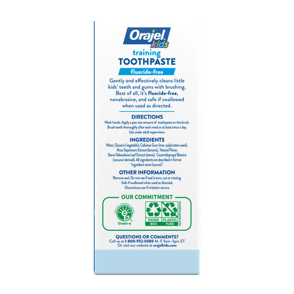 Orajel Nickelodeon Paw Patrol Fruity Fun Training Toothpaste  DestGlow