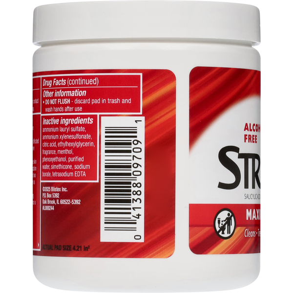 Stridex Alcohol Free Maximum Acne Pads  DestGlow