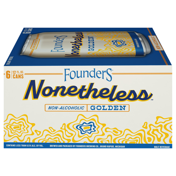 Founders Brewing Non-Alcoholic Golden Malt Beverage  DestGlow