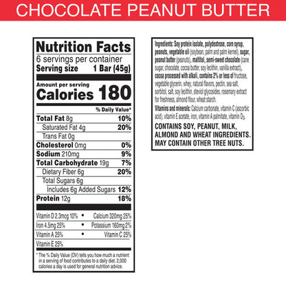 Special K Bar Chocolate Peanut Butter Protein Meal Bars