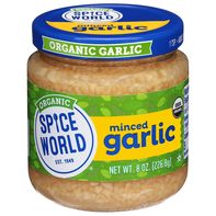 Spice World Garlic, Organic, Minced️  DestGlow