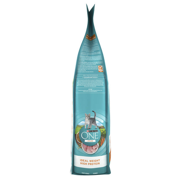 Purina ONE High Protein, Healthy Weight Dry Cat Food, +Plus Ideal Weight With Turkey  DestGlow