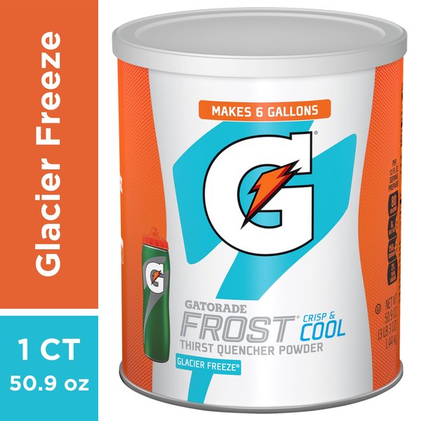 Gatorade Glacier Freeze Powder Beverage Mix  DestGlow
