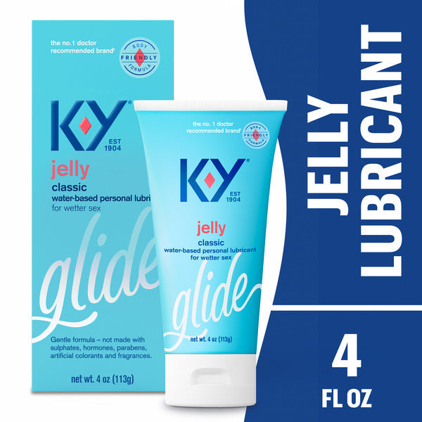 K-Y Jelly Personal Water Based Lubricant, Premium Water Based Lube For Men &amp; Women  DestGlow