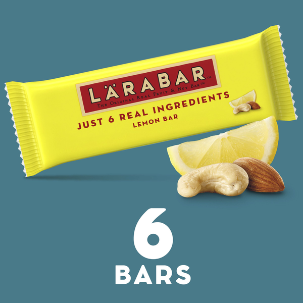 LÄRABAR Lemon Bar Fruit and Nut Bars  DestGlow