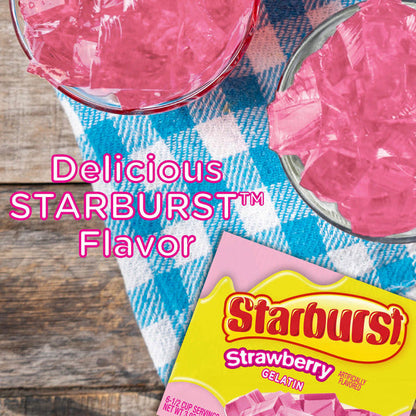 STARBURST Gelatin Strawberry (6 Servings)