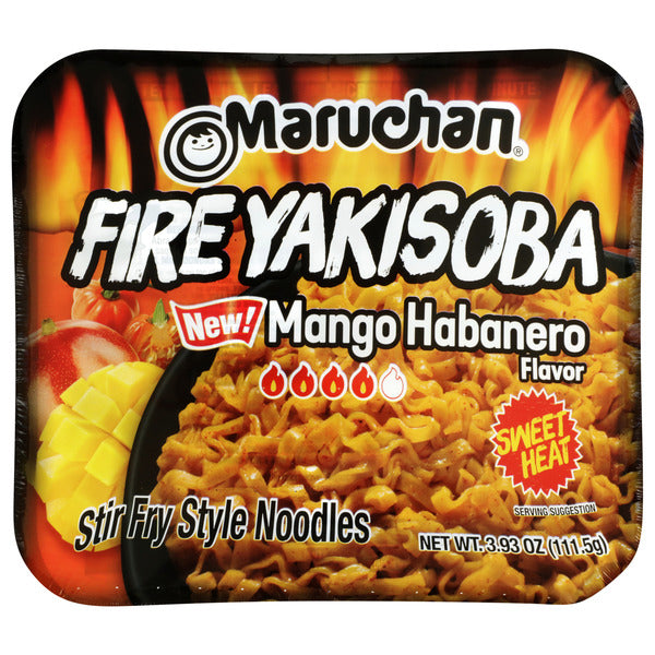 Maruchan Fire Yakisoba, Mango Habanero, 3.93 oz  DestGlow