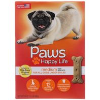 Paws Happy Life Medium Dog Biscuits For All Dogs U...
️  DestGlow