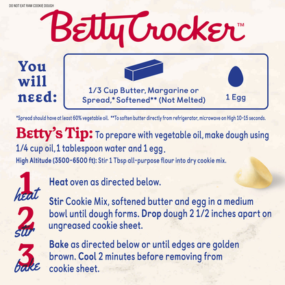 Betty Crocker White Chip Macadamia Nut Cookie Mix  DestGlow