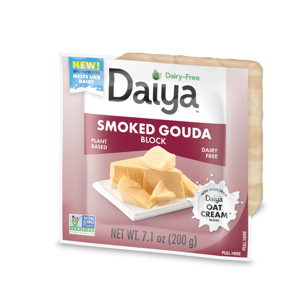 Daiya Dairy Free Smoked Gouda Cheese Block  DestGlow