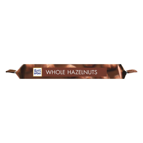 Ritter Sport Milk Chocolate Candy Bar with Crunchy Whole Hazelnuts