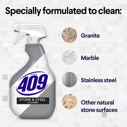 Formula 409 Stone and Steel Cleaner, Spray Bottle