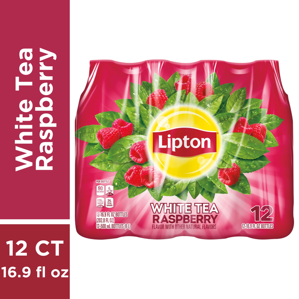 Lipton Raspberry White Tea  DestGlow
