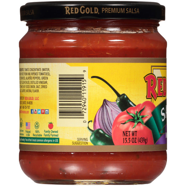 Red Gold Medium Salsa  DestGlow