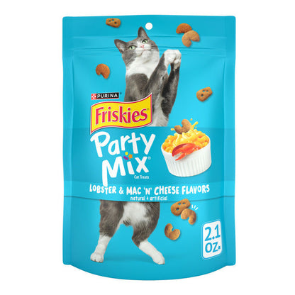 Purina Friskies Cat Treats, Party Mix Lobster &amp; Mac &
