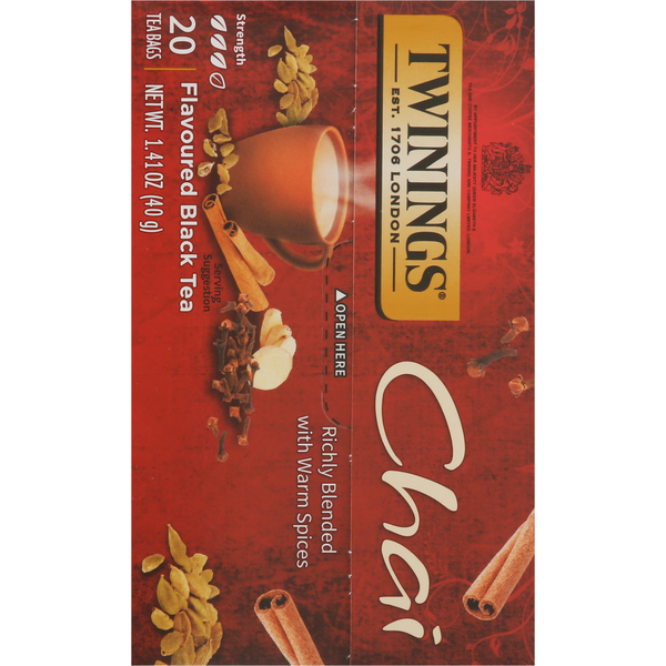 Twinings Black Tea, Flavoured, Chai  DestGlow