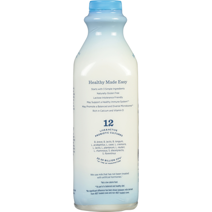 Lifeway Nonfat Kefir, Plain, Unsweetened