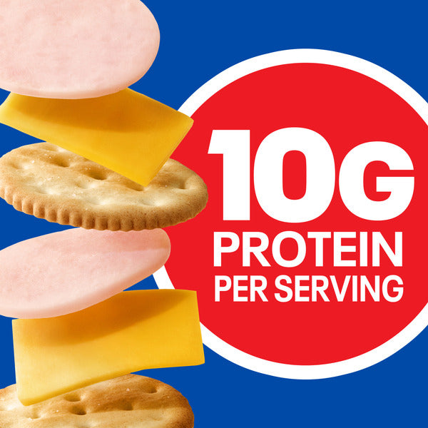 Lunchables Turkey &amp; Cheddar Cheese Cracker Stackers Kids Lunch Snack Meal Kit &amp; Capri Sun