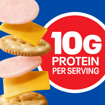 Lunchables Turkey &amp; Cheddar Cheese Cracker Stackers Kids Lunch Snack Meal Kit &amp; Capri Sun