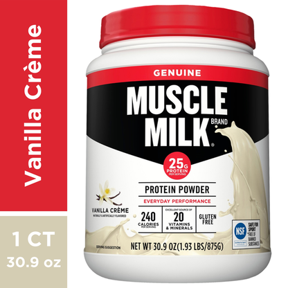 MUSCLE MILK Vanilla Creme Powder Beverage Mix