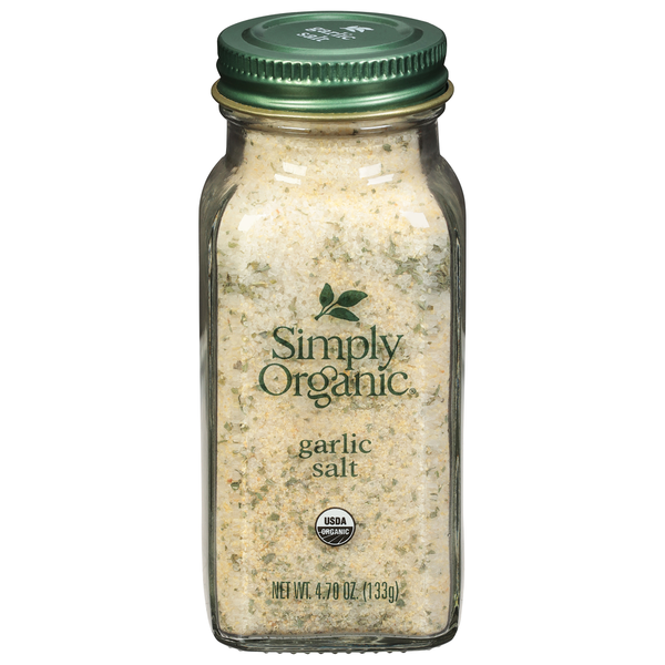 Simply Organic Garlic Salt  DestGlow