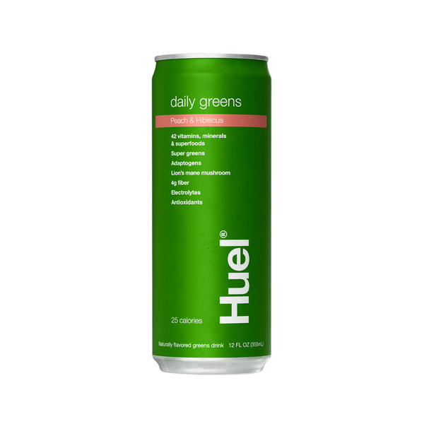 Huel Daily Greens Ready To Drink, Peach Hibiscus  DestGlow
