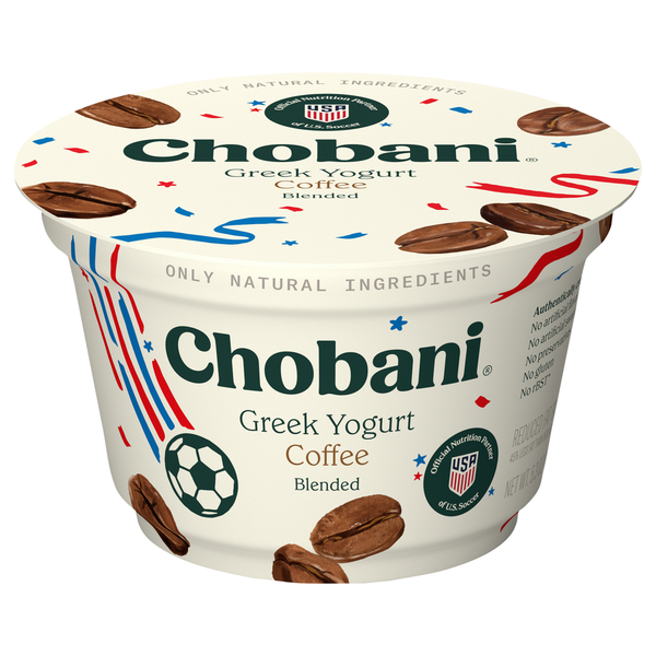 Chobani Reduced Fat Greek Coffee Blended Yogurt  DestGlow
