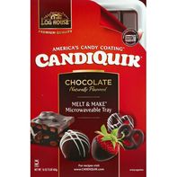 Log House Foods CANDIQUIK Candy Coating, Chocolate  DestGlow