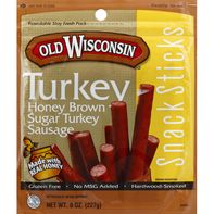 Old Wisconsin Snack Sticks, Turkey Sausage, Honey,...
️  DestGlow