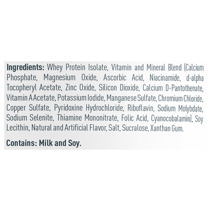 Isopure Creamy Vanilla Protein Powder Drink Mix