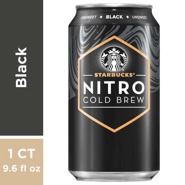 Starbucks Cold Brew, Nitro Black Unsweet  DestGlow