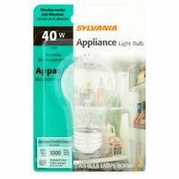 SYLVANIA 40 W A15 Appliance Light Bulb️  DestGlow
