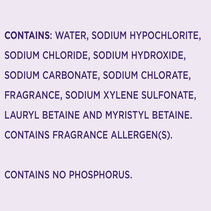 Clorox Scentiva Scented Bleach, Lavender and Jasmine