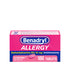 Benadryl Ultratabs Antihistamine Allergy Relief Medicine, Diphenhydramine HCl Tablets For Relief of Cold & Allergy Symptoms Such as Sneezing, Runny Nose, & Itchy Eyes & Throat, 100 ct  DestGlow