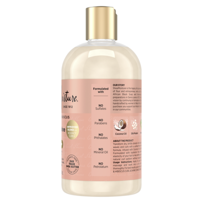 SheaMoisture Curl And Shine Coconut Shampoo Coconut &amp; Hibiscus