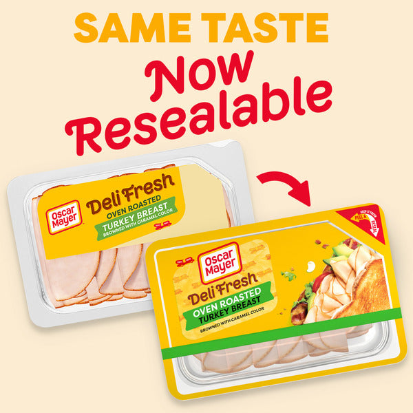 Oscar Mayer Deli Fresh Oven Roasted Turkey Breast  DestGlow