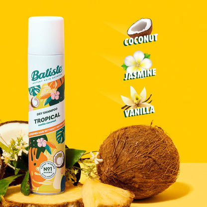 Batiste Instant Hair Refresh Coconut &amp; Exotic Tropical Dry Shampoo
