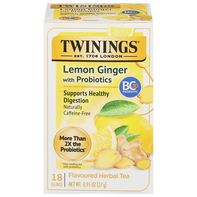 Twinings Flavored Herbal Tea, Lemon Ginger️  DestGlow