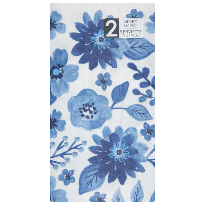 Sensations Royal Florals 2 Sided 2-Ply Napkin