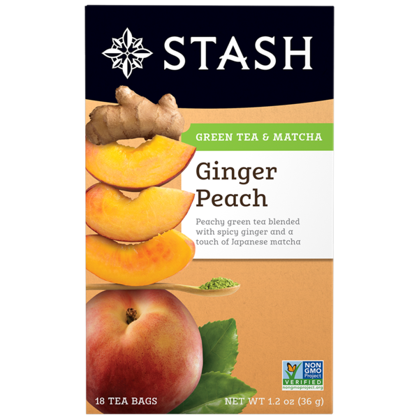 Stash Ginger Peach with Matcha Green Tea  DestGlow