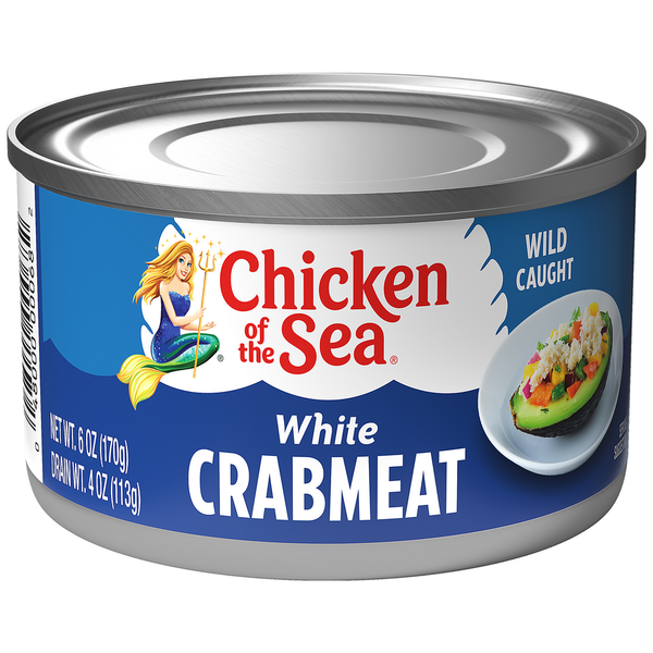 Chicken of the Sea Wild Caught White Crab Meat  DestGlow
