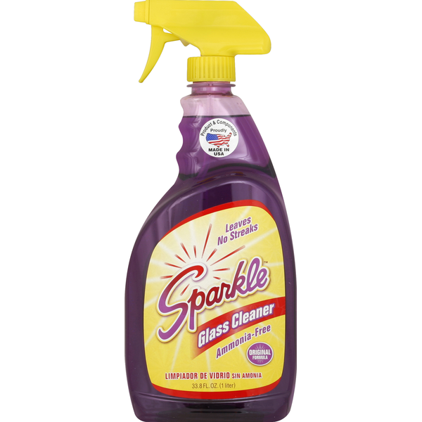 Sparkle Glass Cleaner, Original Formula  DestGlow