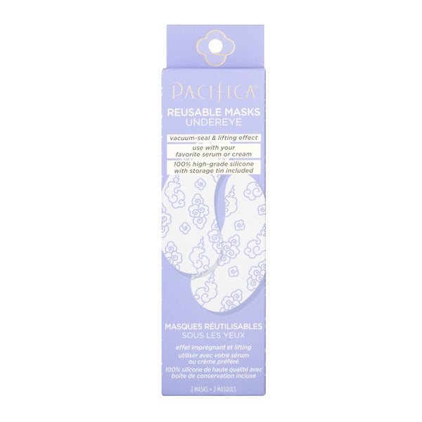 Pacifica Reusable Undereye Mask, Eye Patches, 100% Silicone, Vegan  DestGlow
