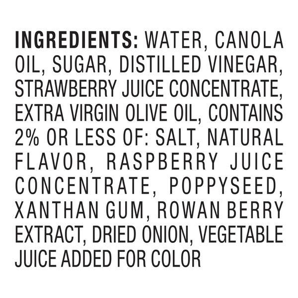 Marzetti Simply Dressed Strawberry Poppyseed Dressing  DestGlow