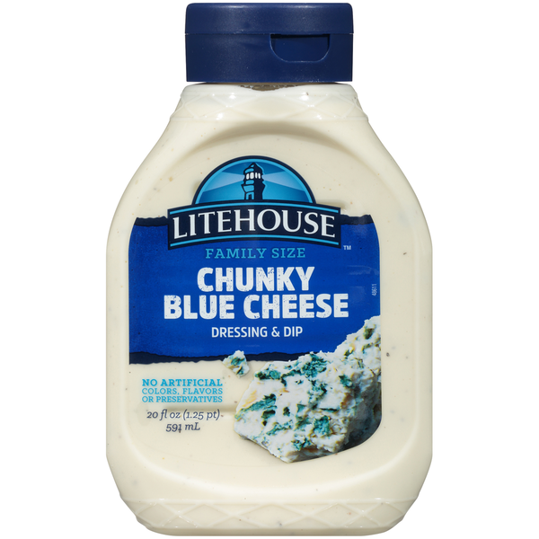Litehouse Chunky Blue Cheese Dressing &amp; Dip  DestGlow