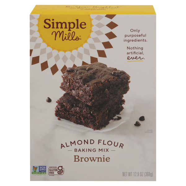 Simple Mills  Almond Flour Brownie Baking Mix  DestGlow