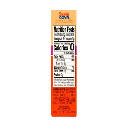 Goya Sazón Seasoning, with Coriander &amp; Annatto