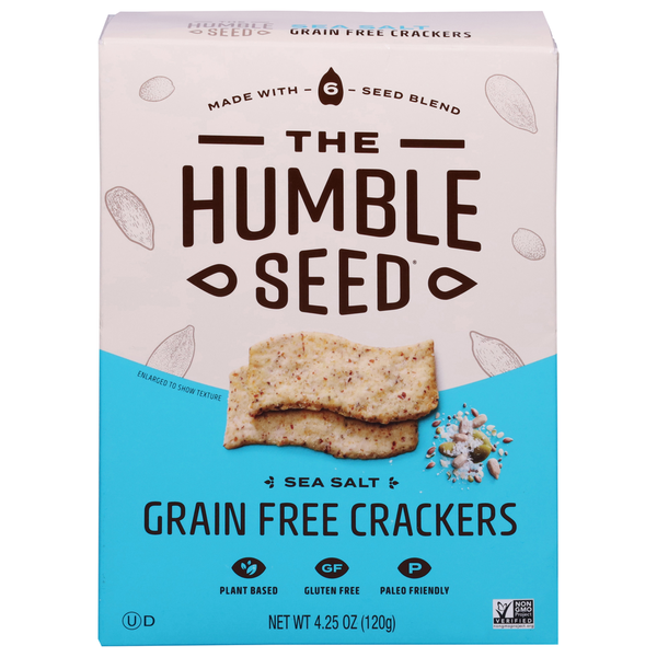 The Humble Seed Cracker, Grain Free, Sea Salt  DestGlow